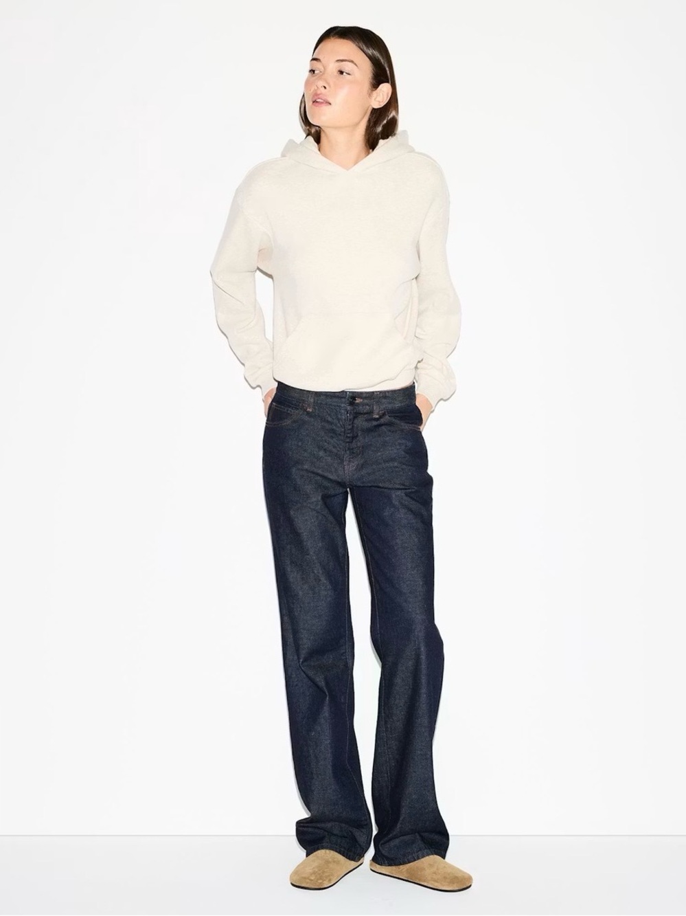 Skims Cotton Fleece Classic Hoodie